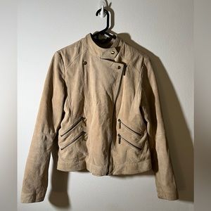 BOSTON PROPER - GENUINE SUEDE JACKET